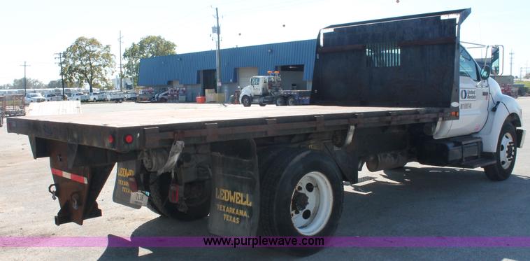 image for item C2905 2005 Ford F650 flatbed dump truck