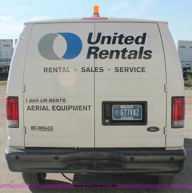 image for item C2906 2007 Ford Econoline E350 cargo van