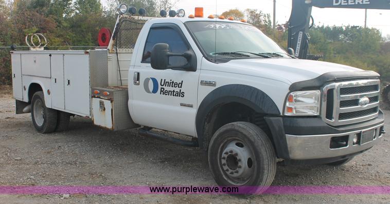 image for item C2908 2007 Ford F550 Super Duty service truck