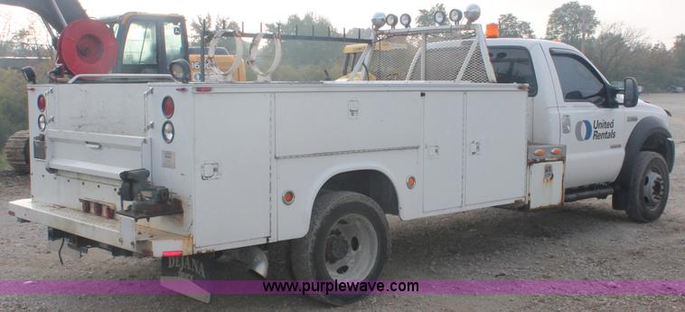 image for item C2908 2007 Ford F550 Super Duty service truck