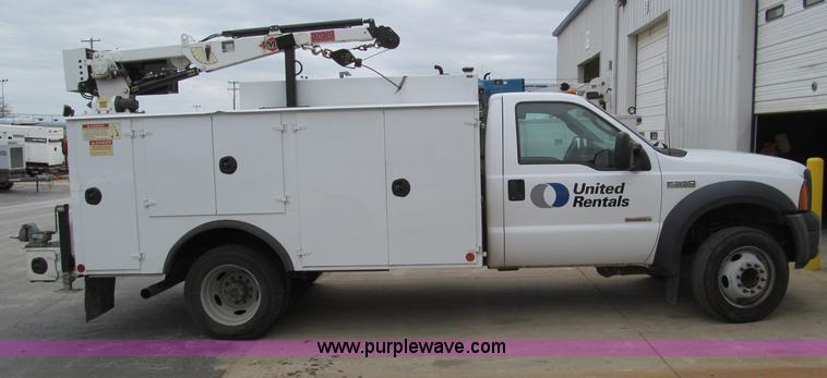 image for item F4608 2007 Ford F550 Super Duty service truck