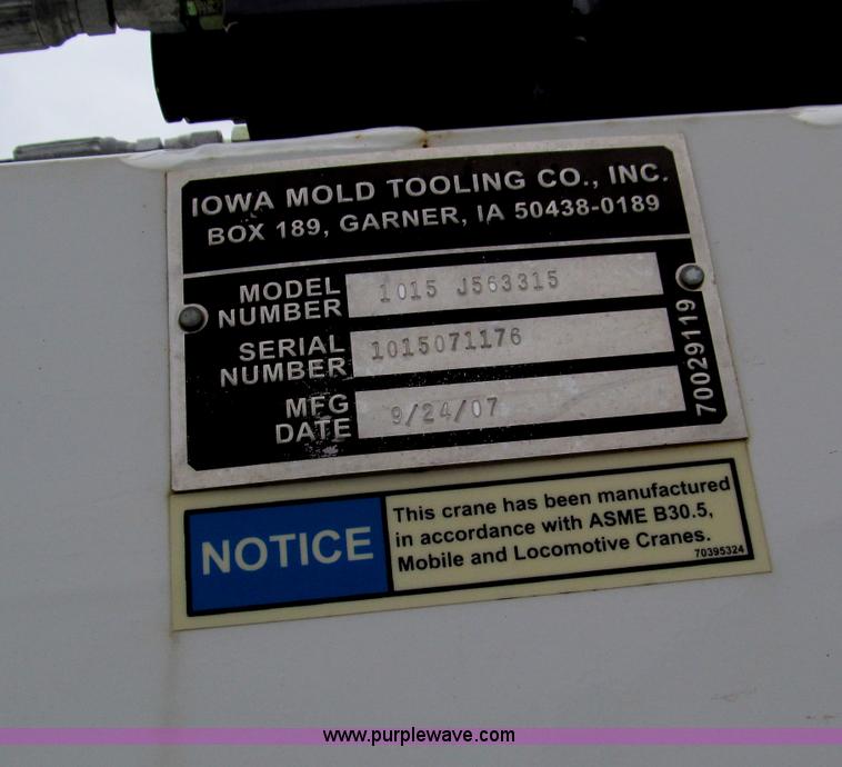 image for item F4608 2007 Ford F550 Super Duty service truck