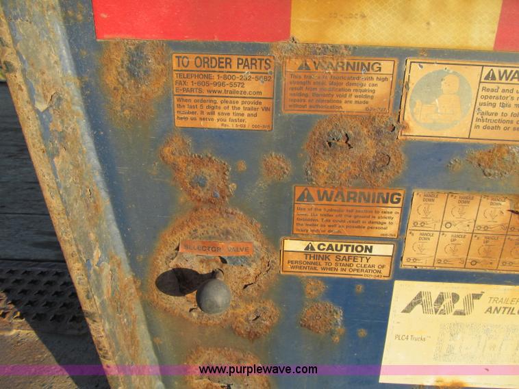 image for item F5532 2005 Trail-Eze TE80HT 48' trailer