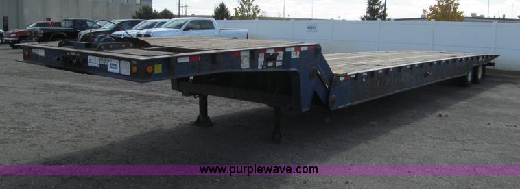 image for item F5537 2005 Trail-Eze TE701 48' slide axle trailer