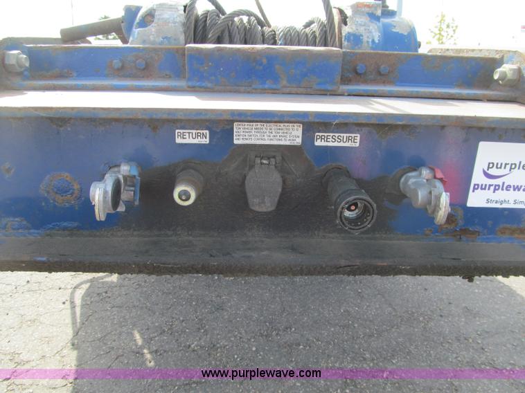 image for item F5537 2005 Trail-Eze TE701 48' slide axle trailer
