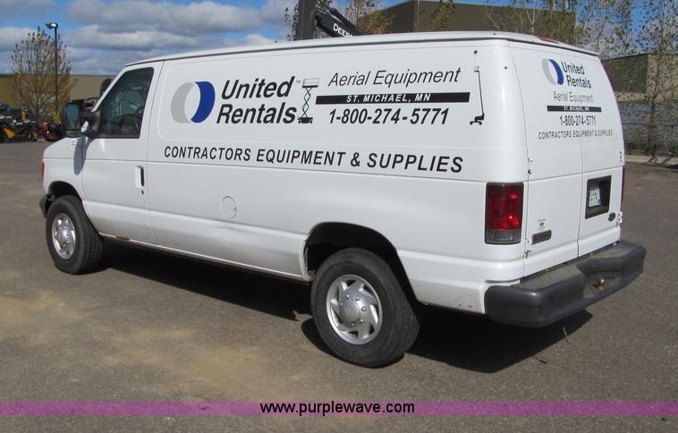 image for item F5539 2007 Ford Econoline E350 cargo van