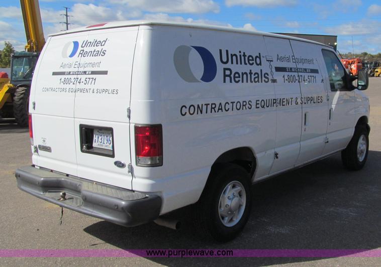 image for item F5539 2007 Ford Econoline E350 cargo van