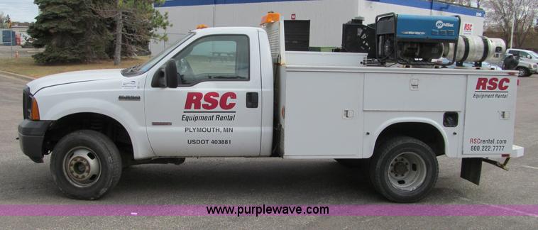 image for item F5541 2006 Ford F350 XL service truck