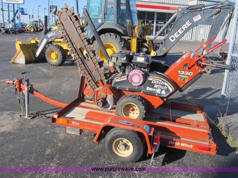 image for item K9411 2005 Ditch Witch S1A trailer