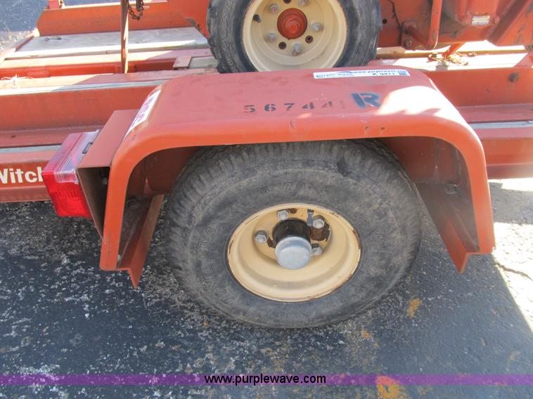 image for item K9411 2005 Ditch Witch S1A trailer