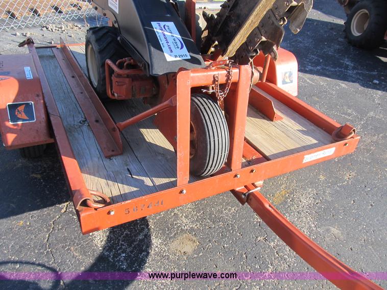 image for item K9411 2005 Ditch Witch S1A trailer