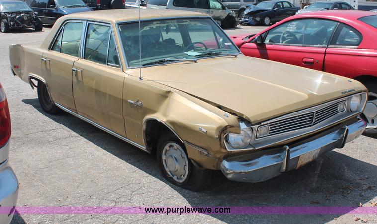 image for item O9325 1969 Plymouth Valiant Signet