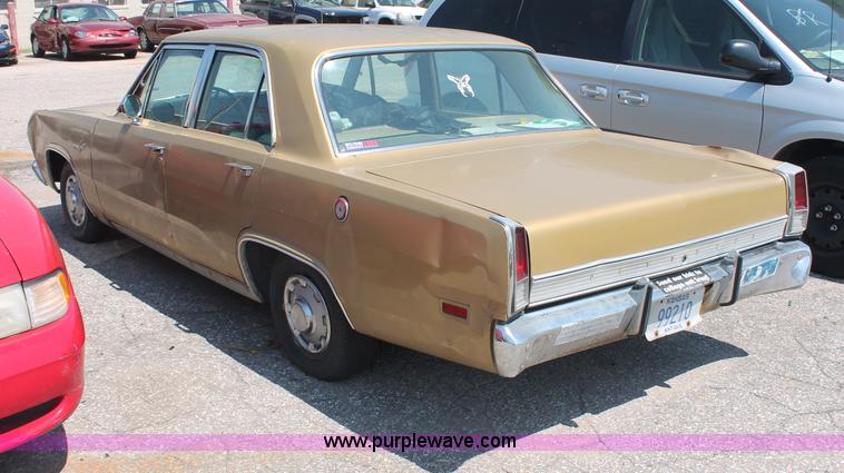 image for item O9325 1969 Plymouth Valiant Signet