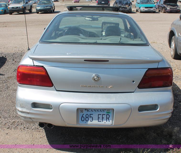 image for item O9335 2000 Chrysler Sebring LXi