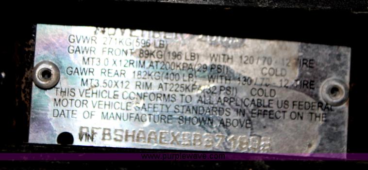 image for item O9337 2005 Kymco scooter