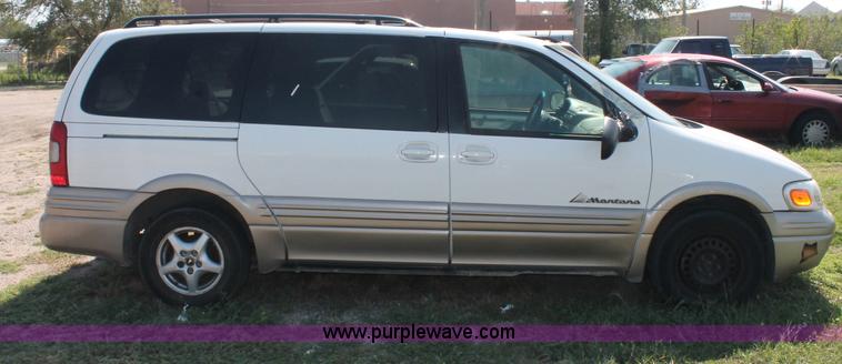 image for item O9339 1999 Pontiac Montana mini van
