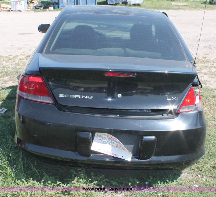 image for item O9341 2001 Chrysler Sebring LXi