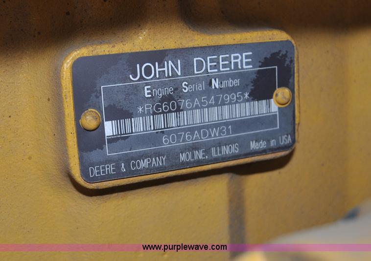 image for item C3028 John Deere 772BH motor grader