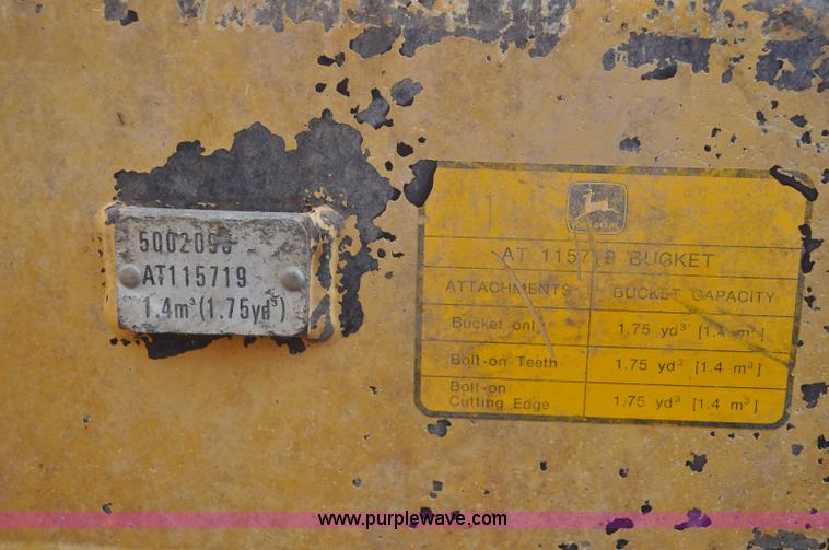 image for item C3029 1988 John Deere 444E articulated wheel loader