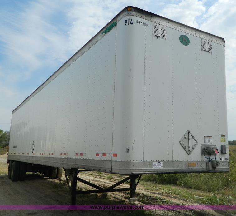 image for item B3907 2001 Great Dane dry van trailer