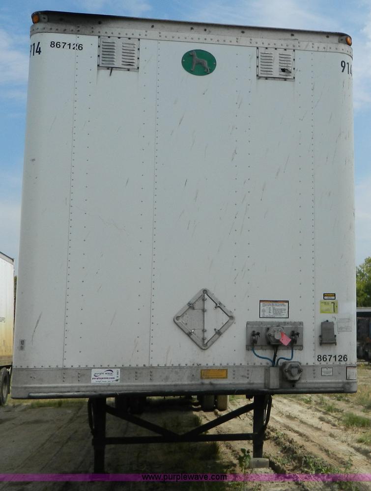 image for item B3907 2001 Great Dane dry van trailer