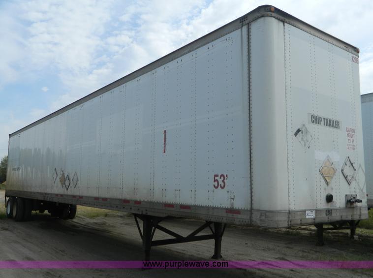 image for item B3909 1998 Trailmobile dry van trailer
