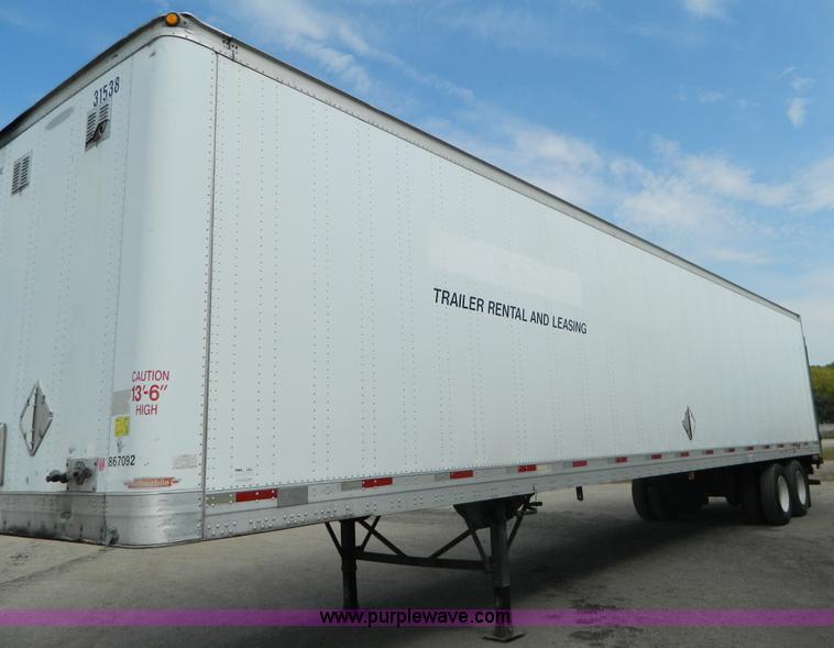 image for item B3910 1999 Trailmobile dry van trailer