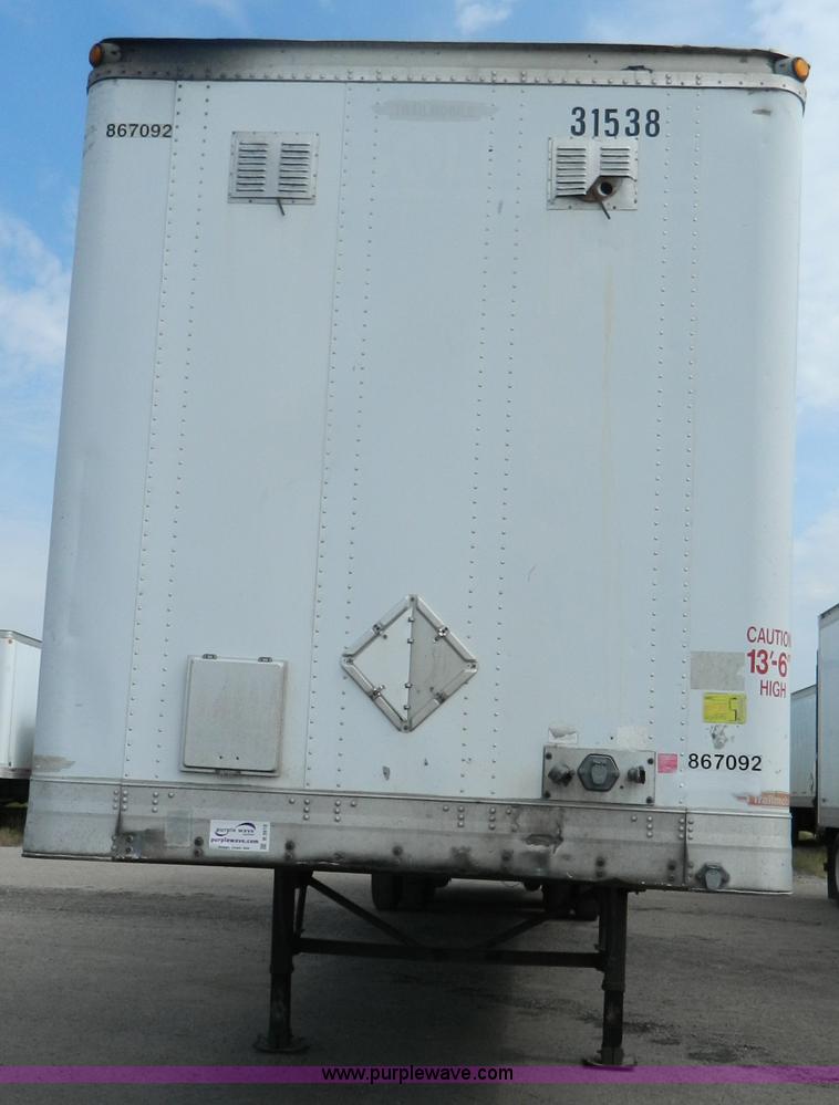 image for item B3910 1999 Trailmobile dry van trailer