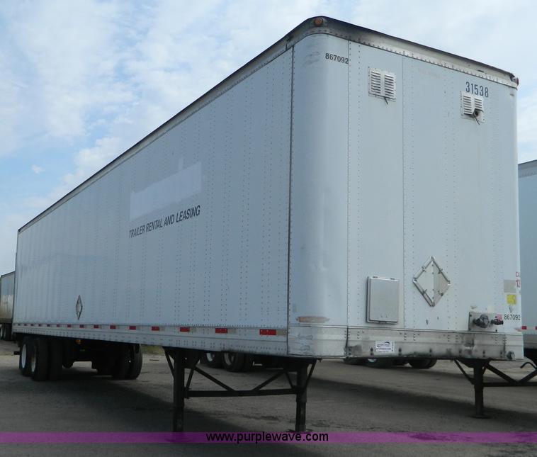 image for item B3910 1999 Trailmobile dry van trailer