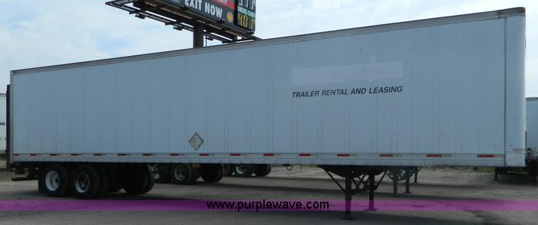image for item B3910 1999 Trailmobile dry van trailer