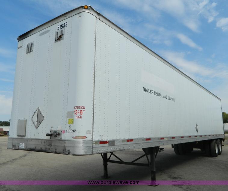 image for item B3910 1999 Trailmobile dry van trailer