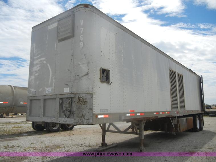 image for item D4246 1978 Fruehauf generator trailer