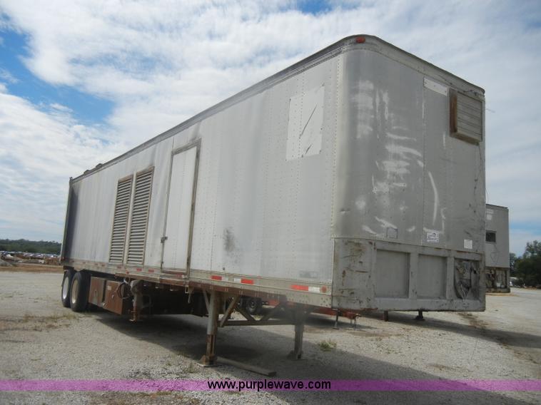 image for item D4246 1978 Fruehauf generator trailer