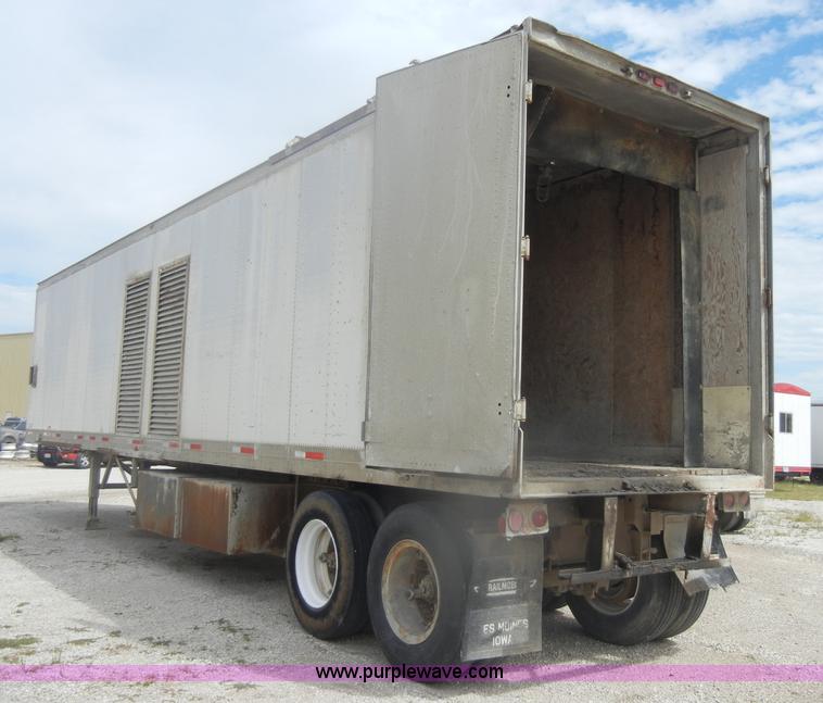 image for item D4246 1978 Fruehauf generator trailer