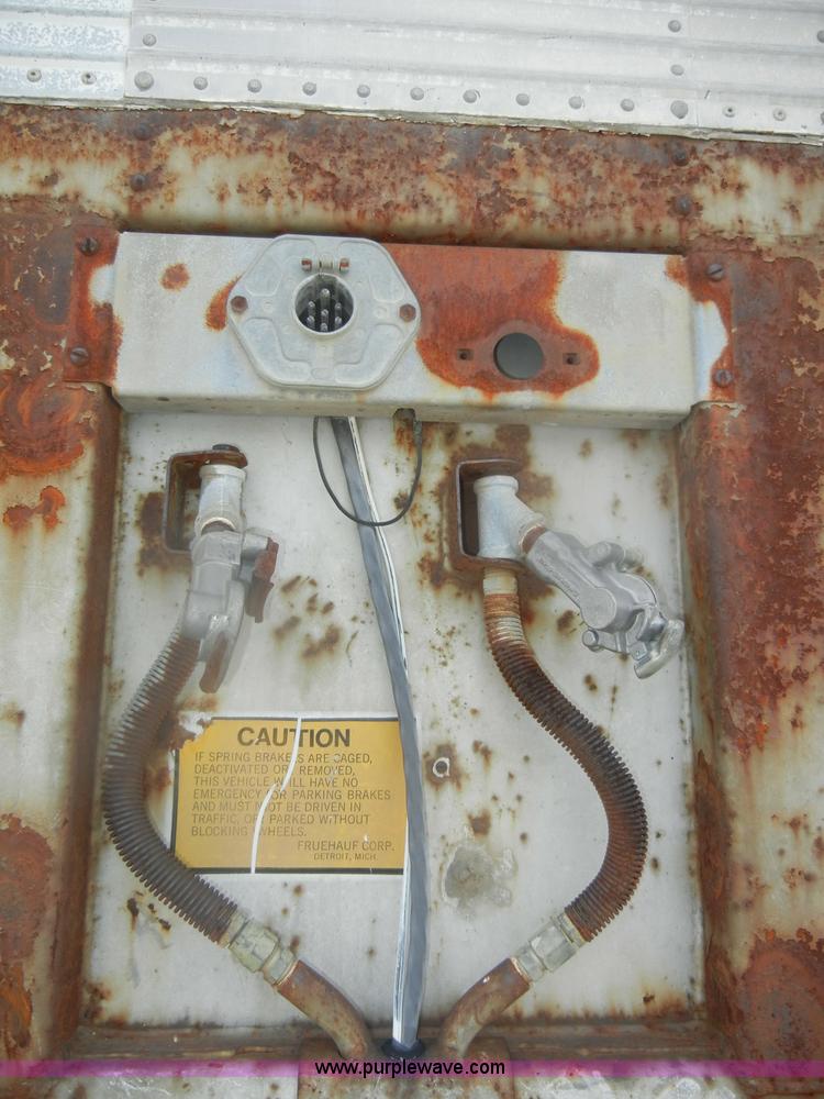 image for item D4491 1976 Fruehauf storage trailer