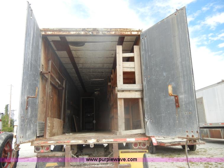 image for item D4491 1976 Fruehauf storage trailer