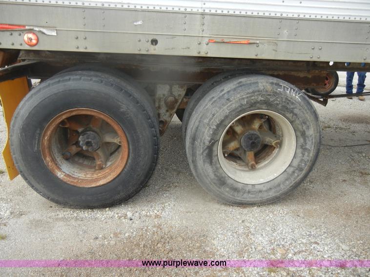 image for item D4491 1976 Fruehauf storage trailer