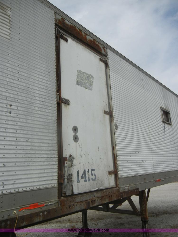 image for item D4491 1976 Fruehauf storage trailer