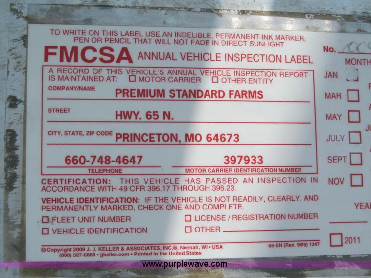 image for item E2096 2002 Ledwell 40' dry bulk trailer