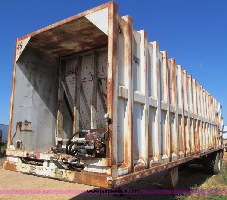 image for item F4606 1994 Gilbreath 40' Minute Man waste transfer trailer