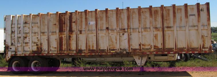 image for item F4606 1994 Gilbreath 40' Minute Man waste transfer trailer