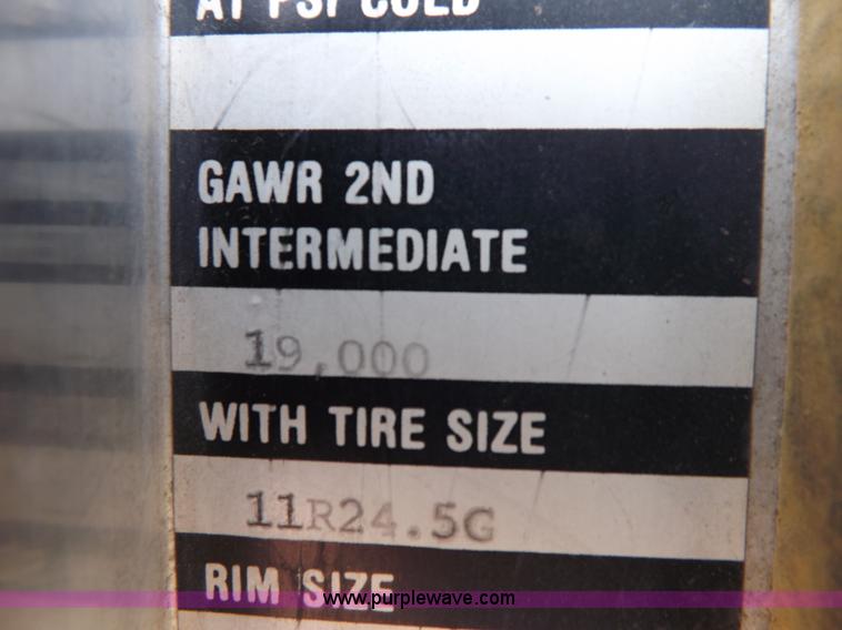 image for item F6038 1985 Kenworth W900 semi truck