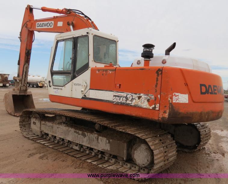 image for item B2489 Daewoo Solar 220LC-III excavator