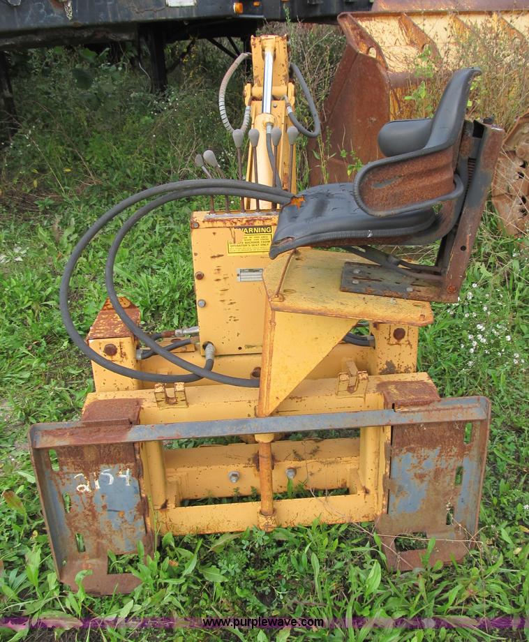 image for item B2893 Case D100 backhoe skid steer attachment