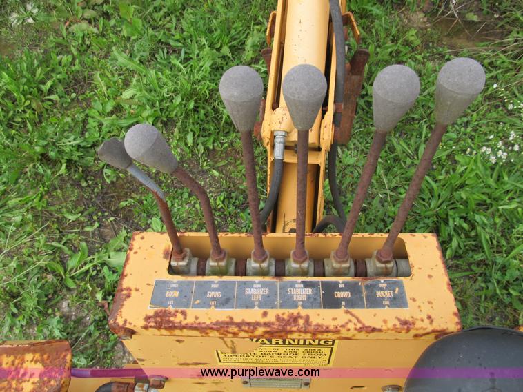 image for item B2893 Case D100 backhoe skid steer attachment