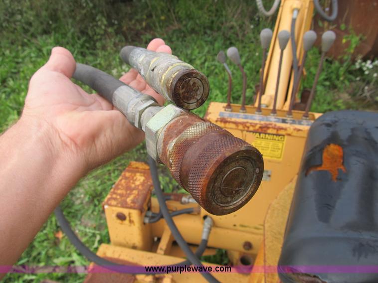 image for item B2893 Case D100 backhoe skid steer attachment