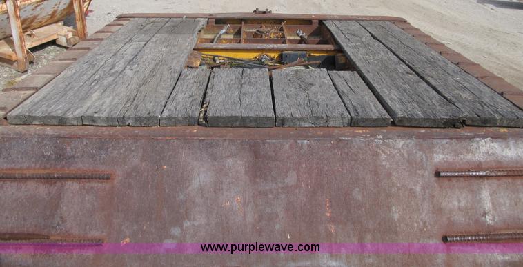 image for item B2904 1974 Load King power fold gooseneck trailer