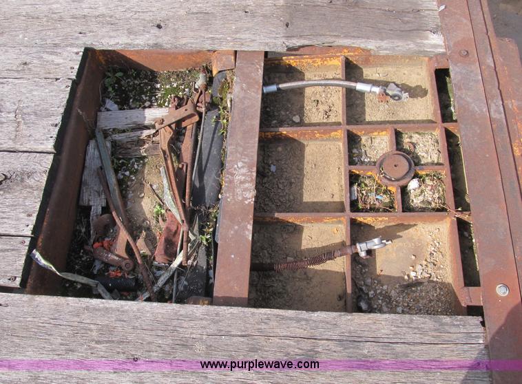 image for item B2904 1974 Load King power fold gooseneck trailer