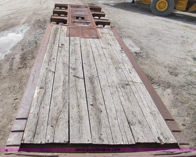 image for item B2904 1974 Load King power fold gooseneck trailer