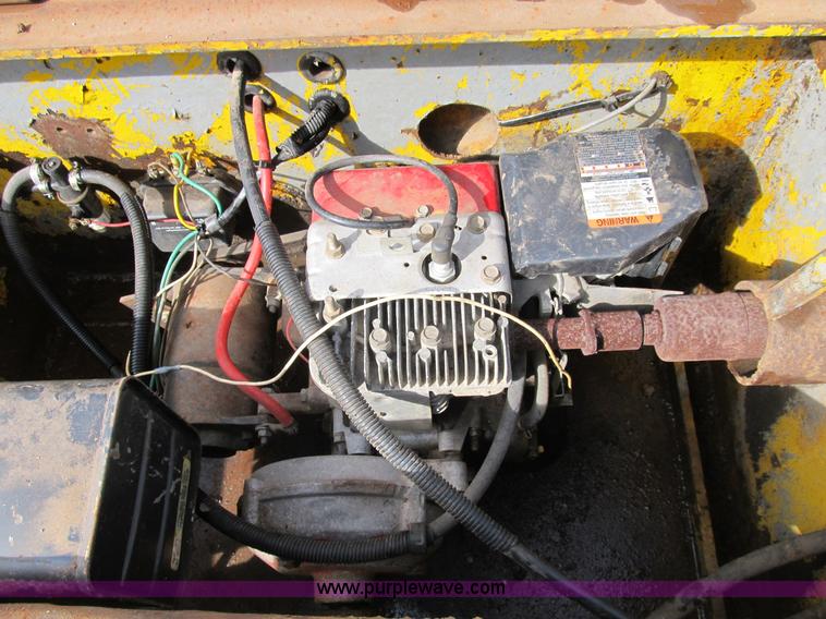 image for item B2904 1974 Load King power fold gooseneck trailer